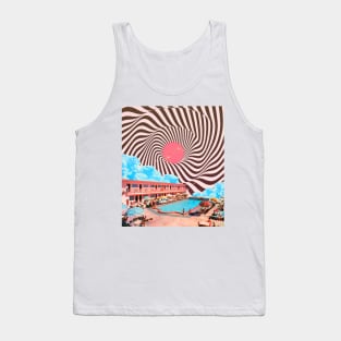 Pool collage art Tank Top